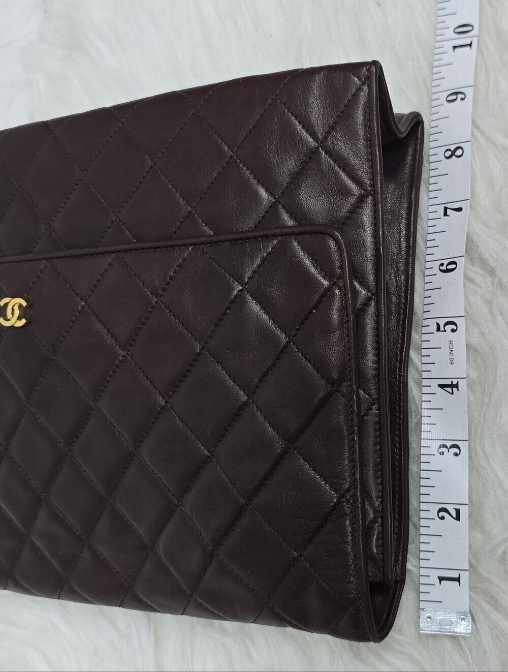 Gorgeous Chanel Quilted Leather Clutch (Convertible) - Picture 14 of 14
